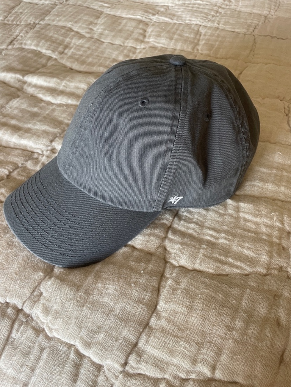 47 Charcoal Washed Adjustable Baseball Cap